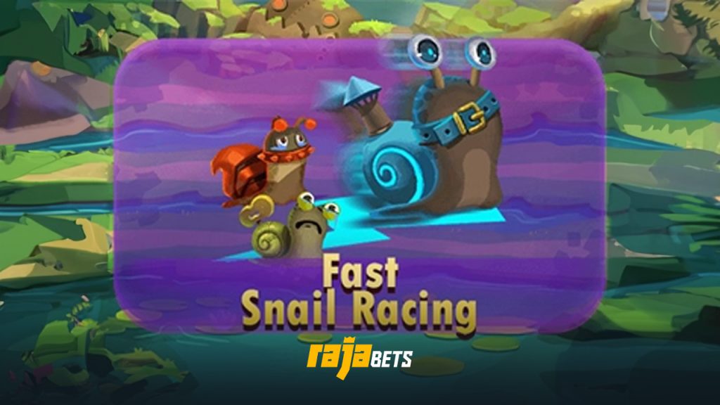 Fast Snail Racing Casino Slot Game Image